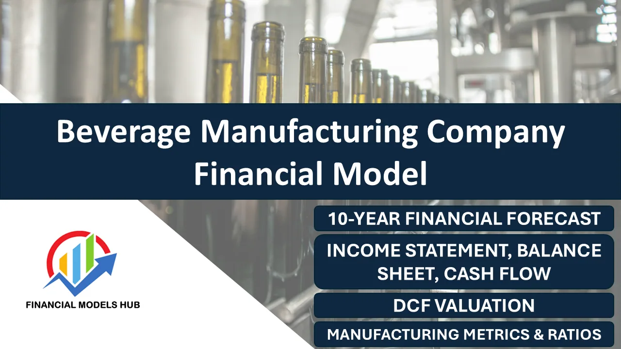 beverage-manufacturing-startup-financial-model-10-year-financial-forecast