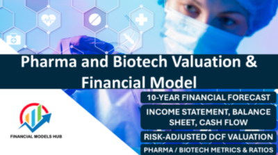  Pharma and Biotech Valuation and Financial Model Template