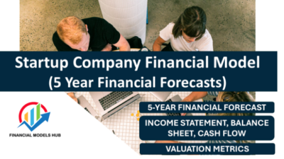 tartup Company Financial Model Template 